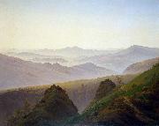 Caspar David Friedrich Morning in the Mountains china oil painting artist